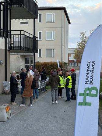 Gårdsträff utomhus Dalarövägen