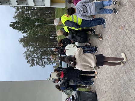 Gårdsträff utomhus