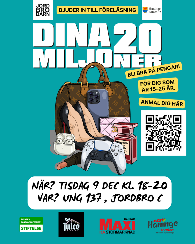 Inbjudan föreläsning ekonomisk läsförståelse